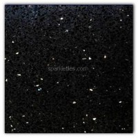 Gulfstone Quartz Black opal sparkly mirror tile in 60x40cm Gulfstone Quartz Black opal sparkly mirror tile in 60x40cm
