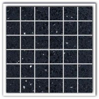 Gulfstone Quartz Black opal sparkly mirror tile in 4.7x4.7cm Gulfstone Quartz Black opal sparkly mirror tile in 4.7x4.7cm