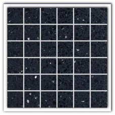Gulfstone Quartz Black opal sparkly mirror tile in 4.7x4.7cm Gulfstone Quartz Black opal sparkly mirror tile in 4.7x4.7cm