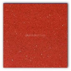 Gulfstone Quartz Rosso red sparkly mirror tile in 60x40cm Gulfstone Quartz Rosso red sparkly mirror tile in 60x40cm